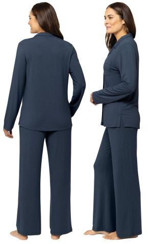 Consciously Cozy Button-Front Pajamas