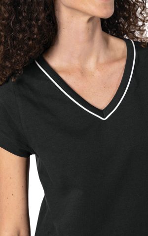 Solid Jersey Short Sleeve Pajamas