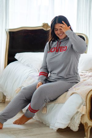 Loved Hooded Pullover Set