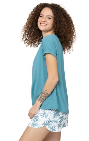Cooling Pajama Short Sleeve Shirt